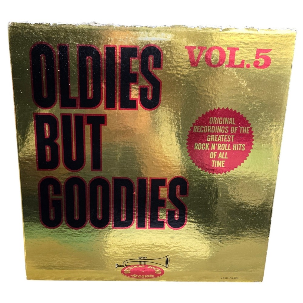 Oldies But Goodies Vol 5 Vinyl LP Album Original Sound OSR LPS 8855 Gold Tested